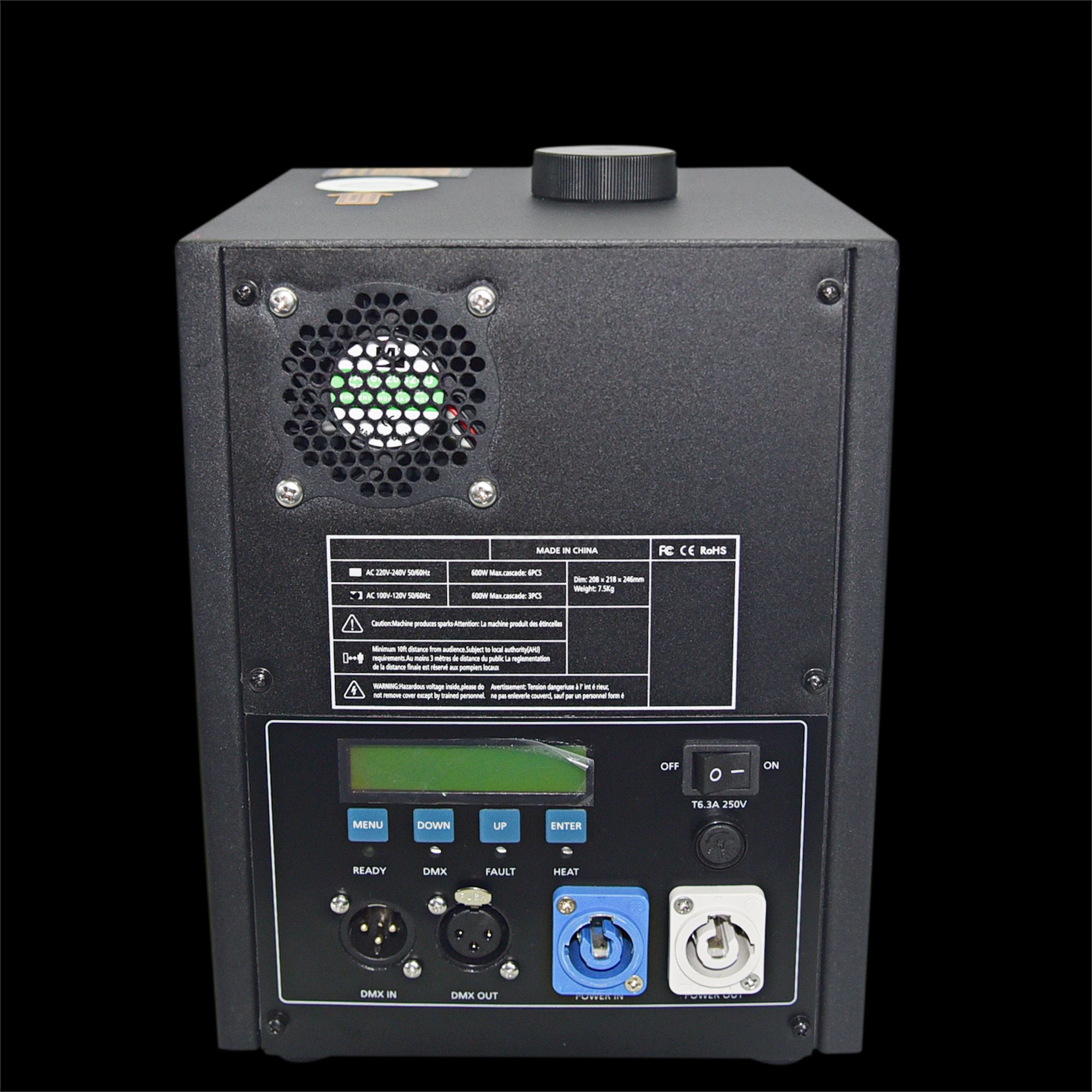 600W Spark Machine DMX+Remote Control